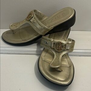 Gold Women's Sandals 7.5